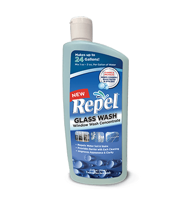 Franchise Product Repel Glass Wash Window Wash Concentrate